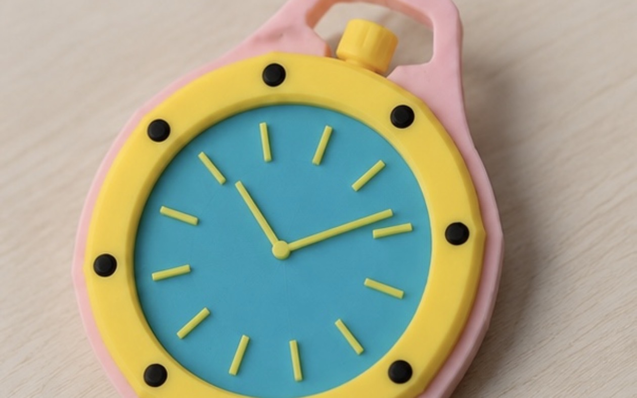 Custom Royal Pocket Watch Keychain